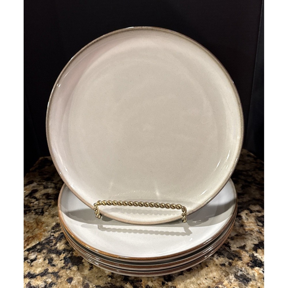 IKEA Of Sweden Stoneware Set Of 4 Salad Plates Plate 7.5" Grayish Brown‎ 21963